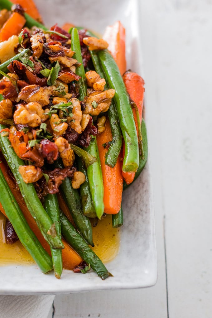 sauteed green beans and carrots