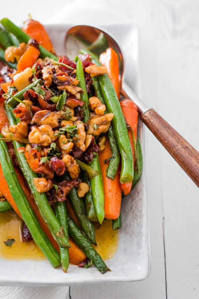 sauteed green beans and carrots