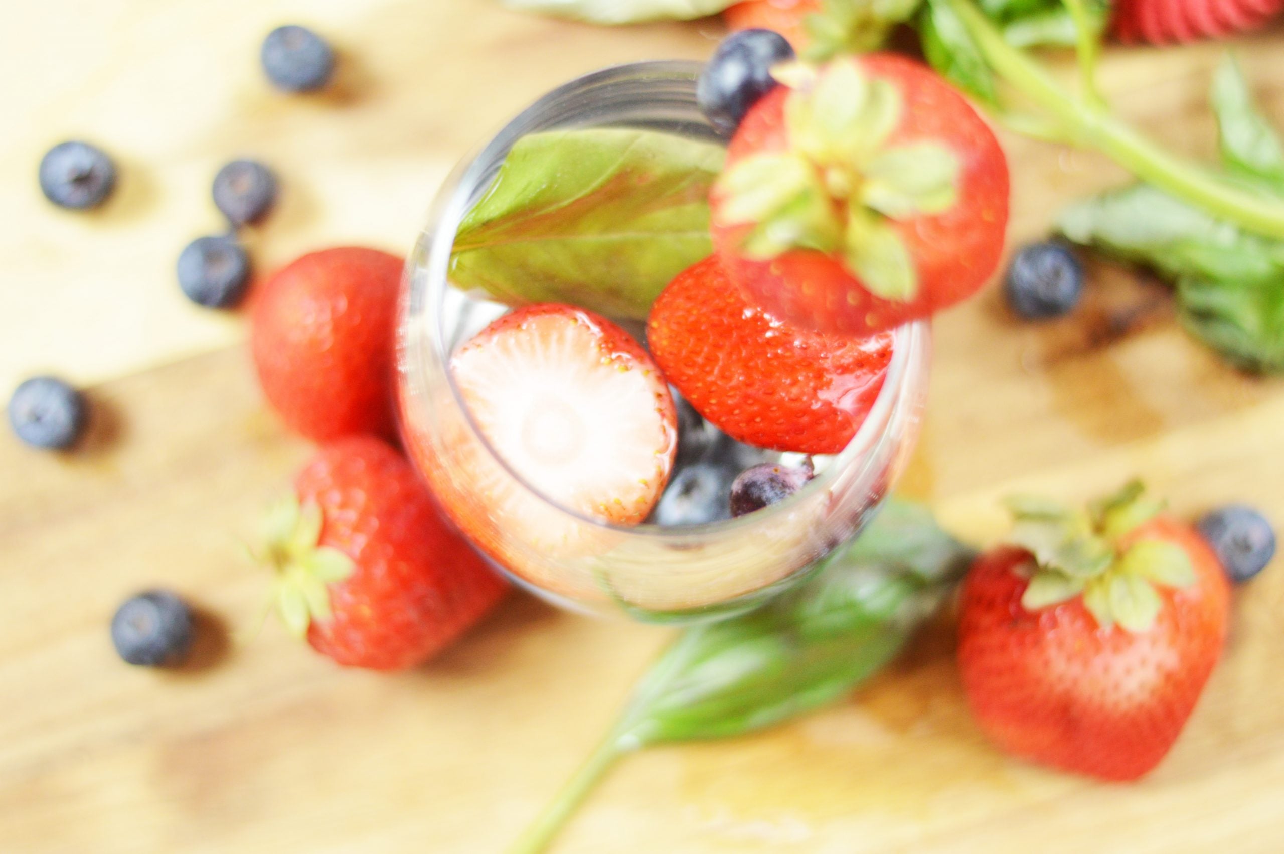 Berry Basil Infused Water Whole Food Bellies