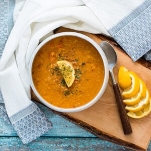 carrot and lentil soup