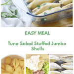 Tuna Salad Stuffed Jumbo Shells
