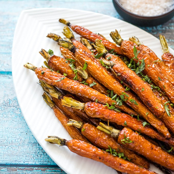 Simple And Scrumptious Roasted Dutch Carrots
