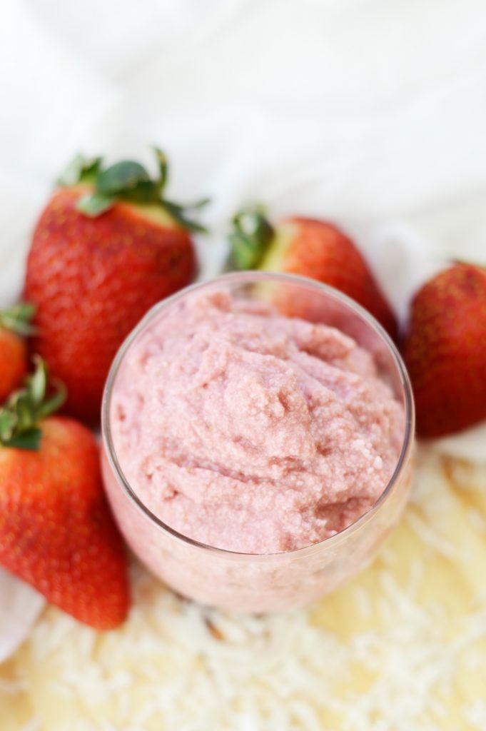 Clean Eating Strawberry Coconut Butter