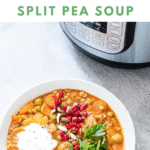 Moroccan Instant Pot Split pea Soup