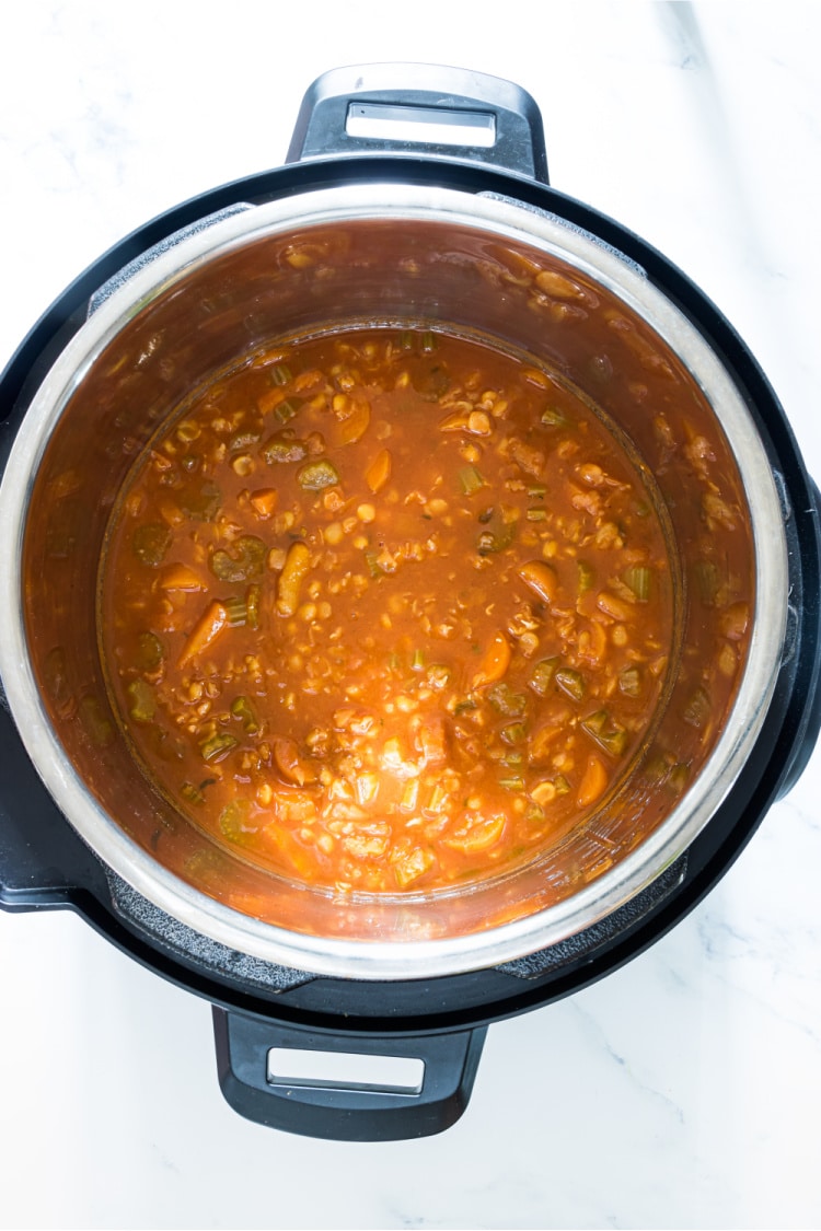 Moroccan Instant Pot Split Pea Soup Whole Food Bellies