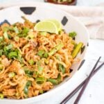 spicy peanut noodles