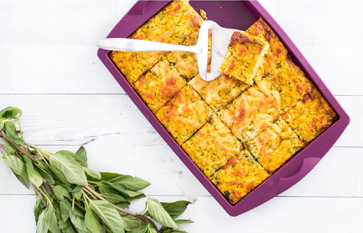 Gluten-Free Zucchini Slice