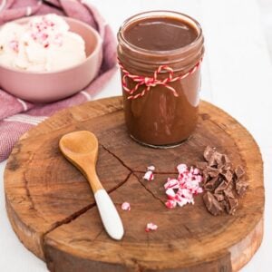 Homemade chocolate sauce