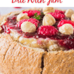 baked brie with jam