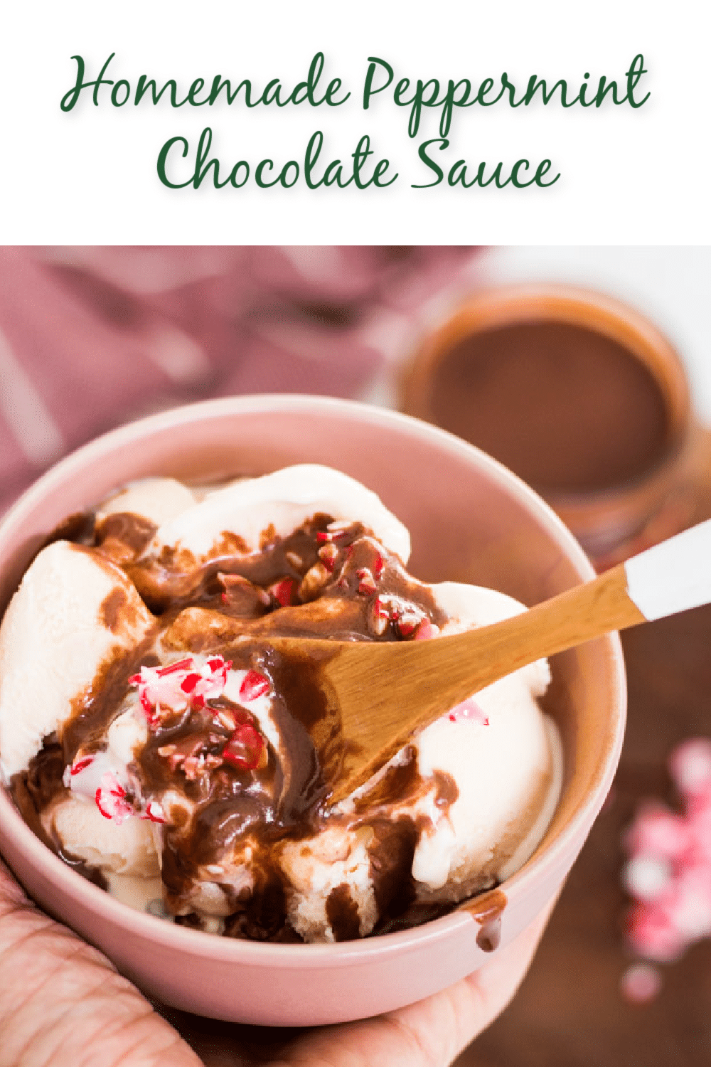 Creamy Homemade 4 Ingredient Peppermint Chocolate Sauce Whole Food