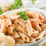 chicken pasta bake