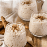 almond milk rice pudding