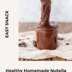 Healthy Homemade Nutella