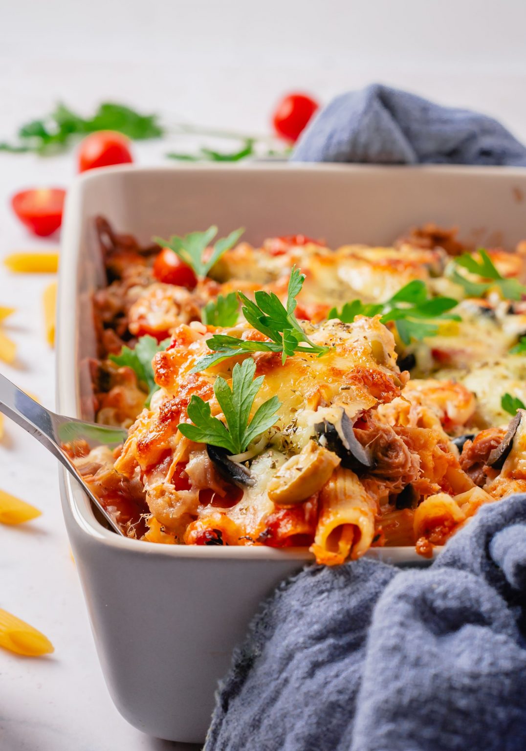 Olive and Tomato Healthy Tuna Casserole Whole Food Bellies