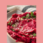 Lemon Beet Hummus