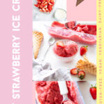 4 ingredient strawberry sorbet