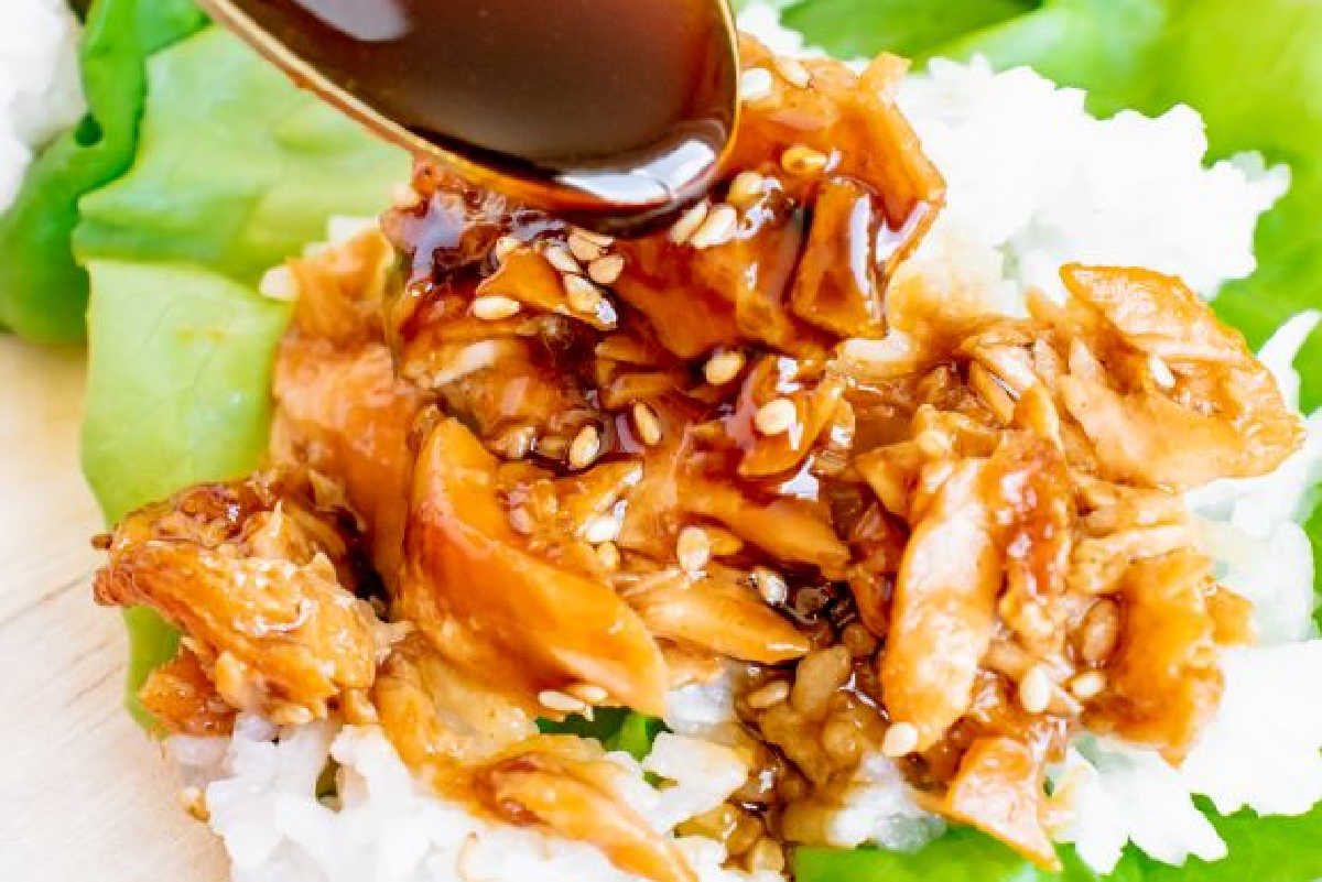 Quick Teriyaki Salmon Lettuce Wraps Whole Food Bellies
