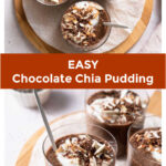Easy chocolate chia seed pudding recipe