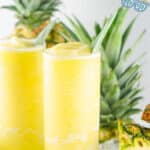 Frozen Pineapple Agua Fresca