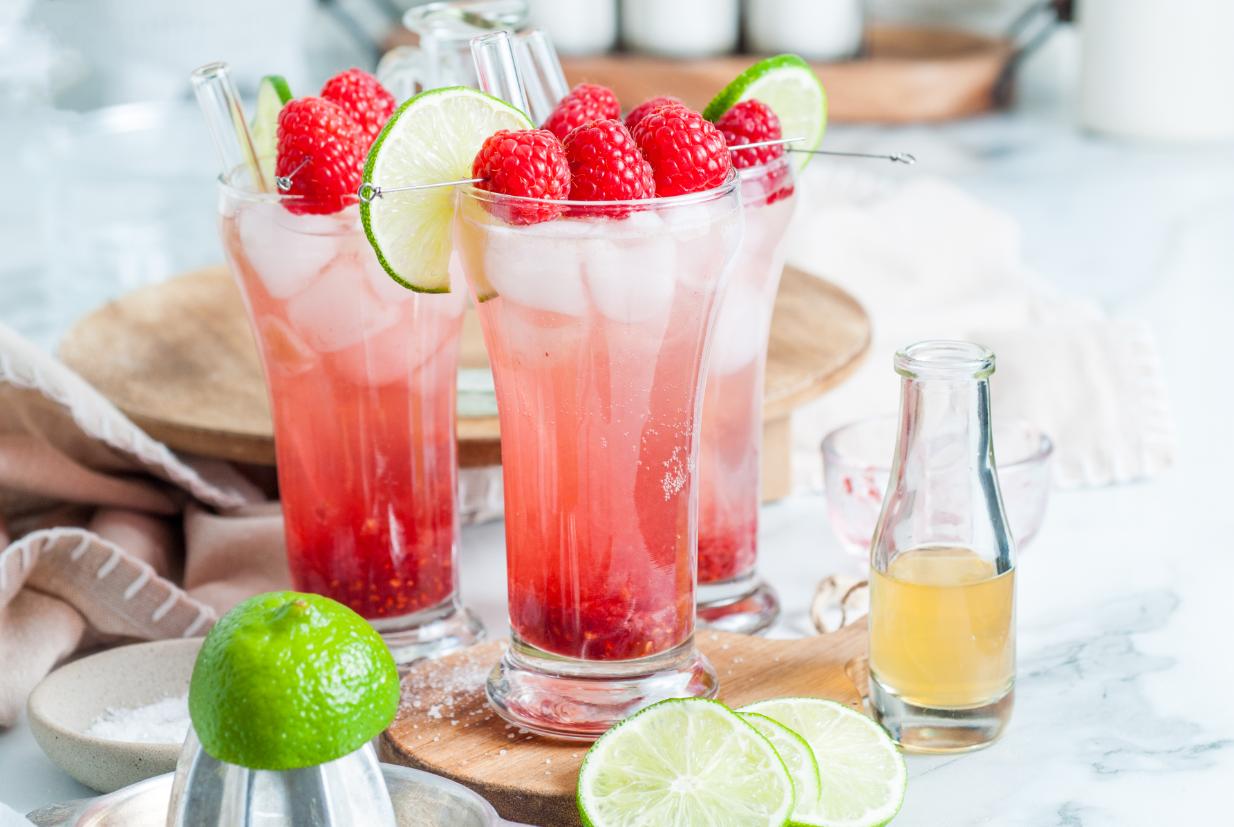 Sparkling Raspberry Lime Apple Cider Vinegar Mocktail Whole Food Bellies